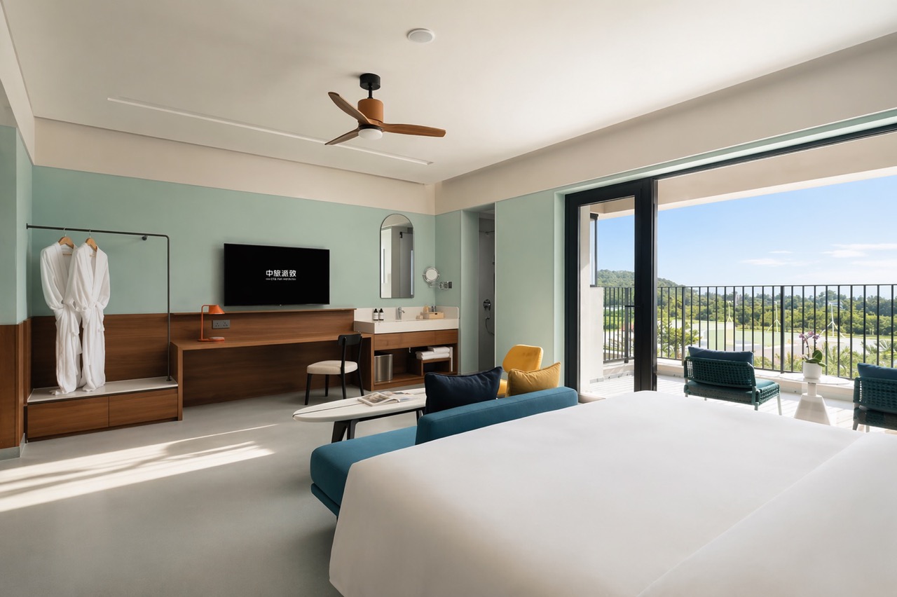 Ocean and Pool View Room